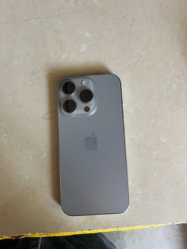 айфон 15 про: IPhone 15 Pro, 128 ГБ, Natural Titanium, Face ID