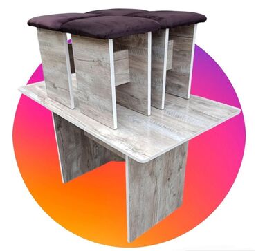 кухонный стол и стул: Комплект стол и стулья Кухонный, Новый
