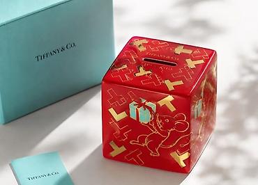 Декор и интерьер: Керамическая копилка Tiffany & Co. Оригинал. - Фирменный — 1