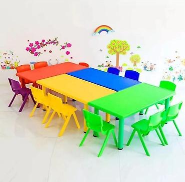 stol: Детский стол, Новый, Пластик, Платная доставка, Самовывоз — 2