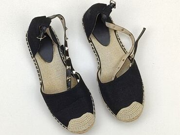 bluzki prążkowane damskie: Sandals for women, 36, condition - Good