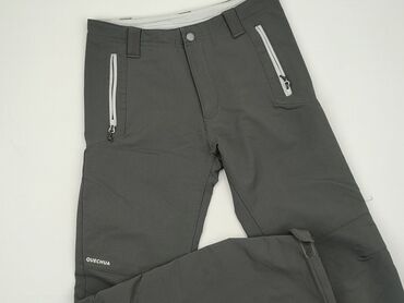 spodnie z eko skóry sinsay: Material trousers, 11 years, 146/152, condition - Good