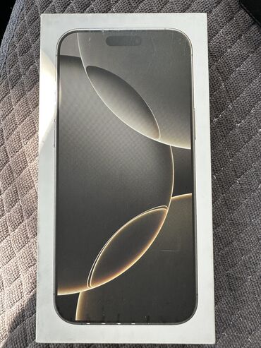 iphone xr новый цена: IPhone 16 Pro Max, Жаңы, 256 ГБ, Natural Titanium, Кулакчындар, Заряддоочу түзүлүш, Коргоочу айнек, 100 %