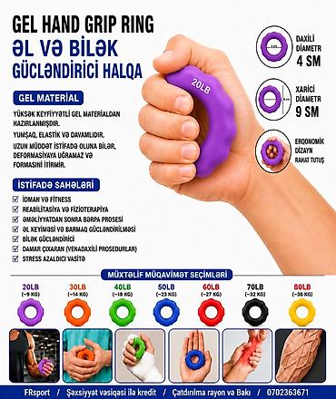 💥 espander, hand grip, əl üçün rezin ✅ 7/24 əlaqə saxlaya