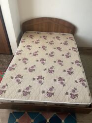 купить бу кровать с матрасом: Эки кишилик керебет, Колдонулган, Матрасы бар, узуну - 2000 см