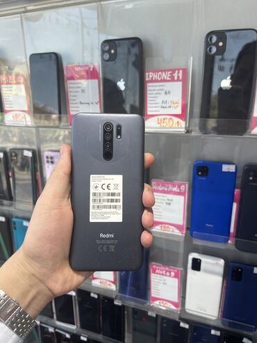 xiaomi mi5c 3 64gb black: Xiaomi Redmi 9, 64 GB, rəng - Qara