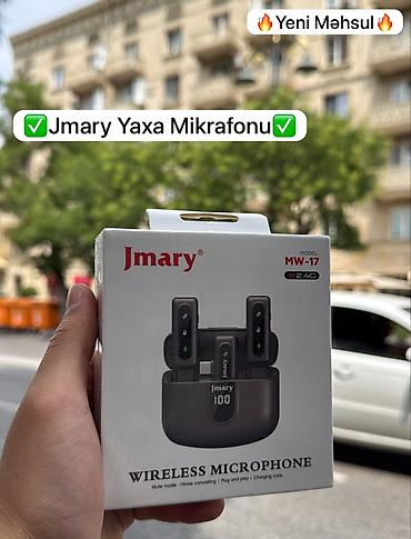 Audio: Jmary simsiz yaxa mikrofonları – yeni məhsul seriyası Model — 3