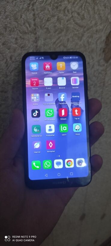 tikinti ustası: Huawei Y5, 32 GB, rəng - Qara
