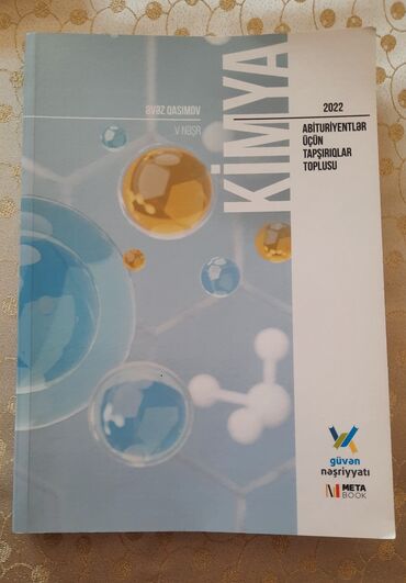 kimya test kitabı: Kimya abituriyentlər üçün test toplusu (Güvən nəşriyyatı)
Səliqəlidir