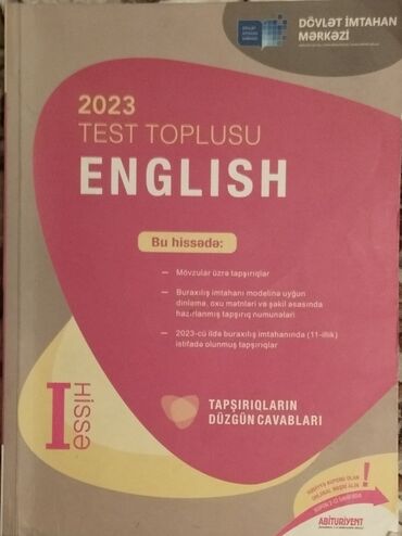 test toplusu azerbaycan dili 1 ci hisse cavablari: İngilis dili test toplusu 2023 
yenidir