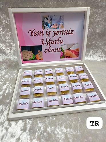 xonca hazirlanmasi: Şokolad xonçasi ad günleri,xna partileri,kicik toy ve saire istənilən — 2