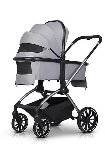 patofne 30: EUROCART Easy Go Giro 2u1 kolica za bebe – Cloudy Grey (SKU — 2