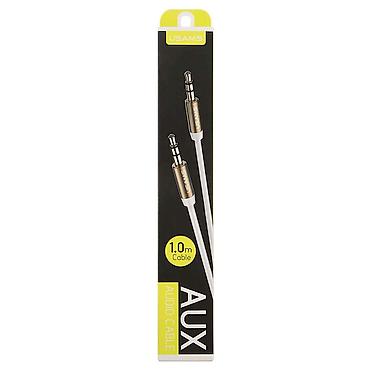 göktel kabel: №: 826 Məhsulun adı: Kabel USAMS YP-01, 1 m, Ağ Brend: USAMS — 1