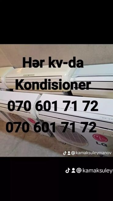 kandisoner: Kondisioner Gree, İşlənmiş, 100-dən çox kv. m, Pulsuz quraşdırılma