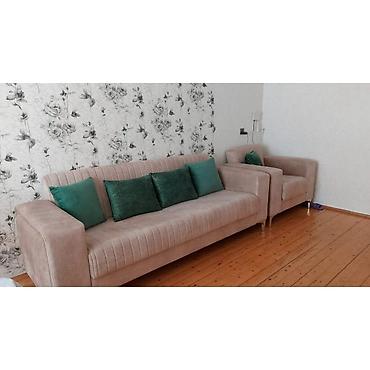 latun guldan: Divan+1 eded kreslo 400 azn.Unvan xetai.Her biri acilir+bazalıdır — 1