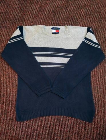 Džemperi: Tommy Hilfiger muški pamučni džemper vel. M Vrhunski prelepi — 2