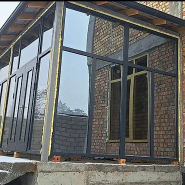 Алюминиевые окна на заказ: Алюминиевое окно на заказ, Тип окна: Витражные, Мансардные, Панорамные, Бесплатная установка, Без рассрочки — 5