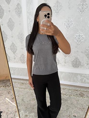 юб: Футболка, Облегающая модель, Max Mara, Трикотаж, Новый, Стандарт — 3