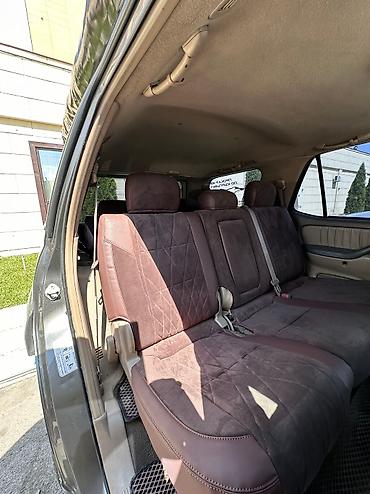 tayota sequea: Чехлы Алькантара, С подушкой, цвет - Черный, Toyota, Новый, Самовывоз — 3