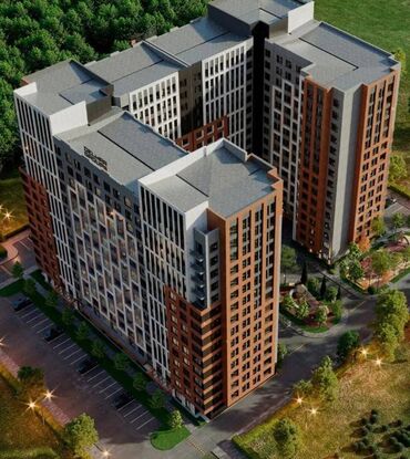 купить квартиру в рассрочку без первоначального взноса: 1 комната, 42 м², Элитка, 8 этаж, ПСО (под самоотделку)