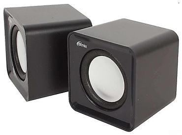 komputer kalonka: Ritmix SP-2020 Black / 5W (2*2.5W), 45mm, USB, jack 3.5mm, 60-20000Hz — 1