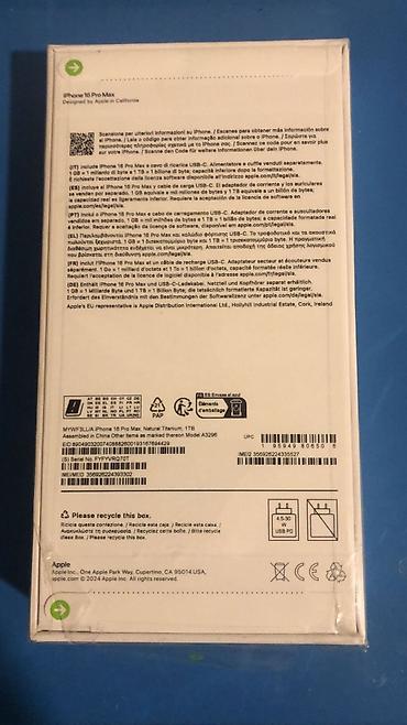 iphone usb: IPhone 16 Pro Max, 1 TB, Natural Titanium — 2