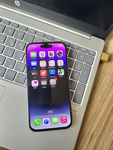 ipad 10 nəsil: IPhone 14 Pro, 256 GB, Deep Purple, Face ID — 1
