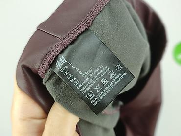 grafitowe: H&M, Legginsy Ze skóry ekologicznej damskie, rozmiar L — 4