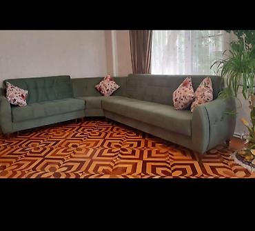 divan satisi: Künc divan satılır 450₼. Açılır, baza var, ölçü 2×3. Ünvan Neftciler — 1