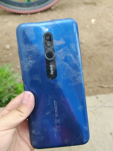 телефон а12: Xiaomi, Redmi 8, Б/у, 64 ГБ, цвет - Синий, 2 SIM