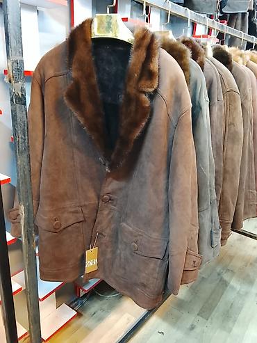 Дубленки: Дубленка, Классическая модель, Турция, Длинная модель, Все размеры — 29