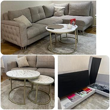 Künc divan 690₼ uzunluğu 160 sm Uzunluğ 260 sm Eni 90 sm.Unvan Yasamal — 1