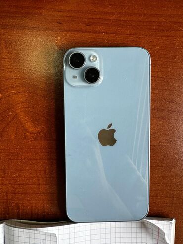 telfolar: IPhone 14 Plus, 128 GB, Göy, Face ID