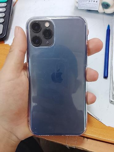 apple vision pro купить бишкек: IPhone 11 Pro, Колдонулган, 256 ГБ, Space Gray, Каптама — 2