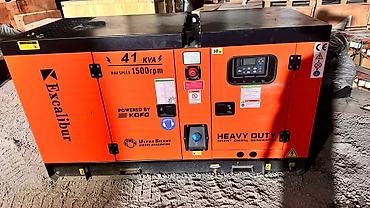 Генераторы: Дизельный генератор Excalibur Heavy Duty (тихий, в шумозащитном — 2