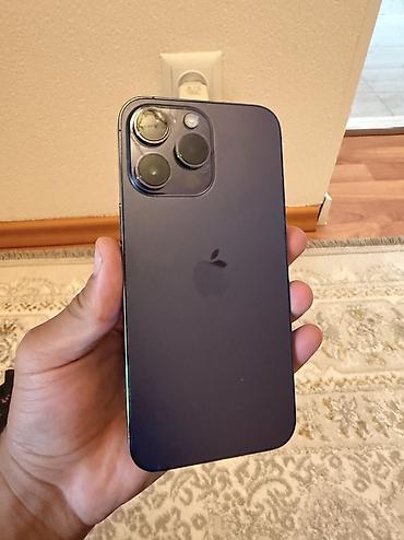 apple watch series 3 бишкек: IPhone 14 Pro Max, Жаңы, 256 ГБ, Deep Purple, Заряддоочу түзүлүш, Коргоочу айнек, Каптама — 6