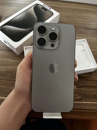 iphone x 128 gb qiymeti: IPhone 15 Pro, 128 ГБ, Matte Silver