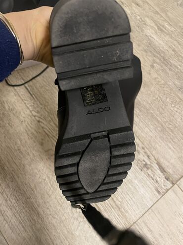 Çəkmələr: Uzunboğaz, Aldo, Ölçü: 36, rəng - Qara, Yeni — 3