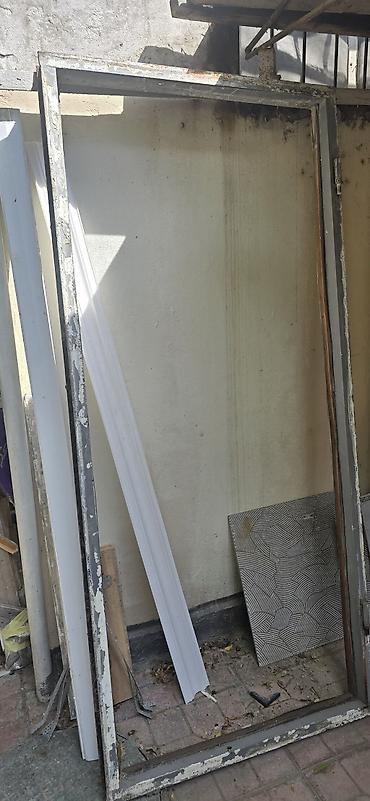 seyf qapilar ve darvazalar: Taxta otaq qapısı – komplekt - Material: ağac (şponlu/taxta lövhə) - — 5