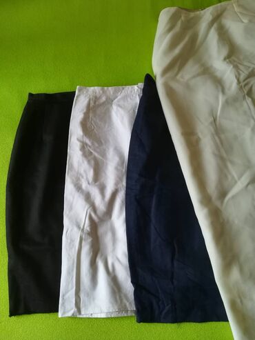 beneton vojnicke pantalone sirina cm: L (EU 40), color - White