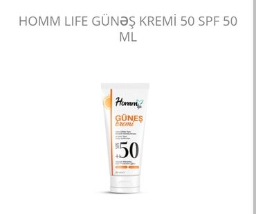 madeleb крем для чего: Hommlife günəş kremi 50 SPF 50 ML ☀️☀️☀️GÜNEŞ KREMİ☀️☀️☀️