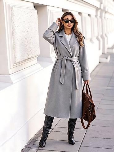 mango suknje midi: Ženski elegantni kaput sa pojasom – midi dužina
3999 din
S M L Xl — 3