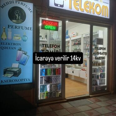 фортуна агентство недвижимости: İcarəyə verilir: 14 kv kommersiya obyekt - Sahə: 14 m² - Vitrinli