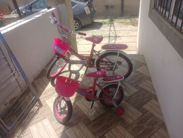 вело: İşlənmiş İki təkərli Uşaq velosipedi 16", Ünvandan götürmə, Ödənişli çatdırılma