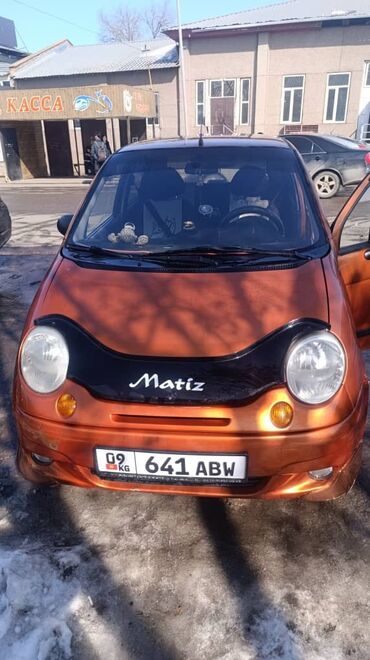 matiz арзан: Daewoo Matiz: 2002 г., 0.8 л, Механика, Бензин