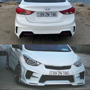 Oblisovkalar, barmaqlıqlar: Ön, Hyundai elantra, 2013 il, Ünvandan götürmə