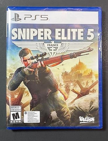 PS5 oyunu: Sniper Elite 5 - Platforma: PlayStation 5 -