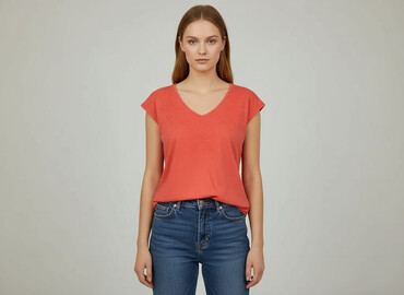 bluza z krótkim rękawem zara: Жіноча блуза, розмір S