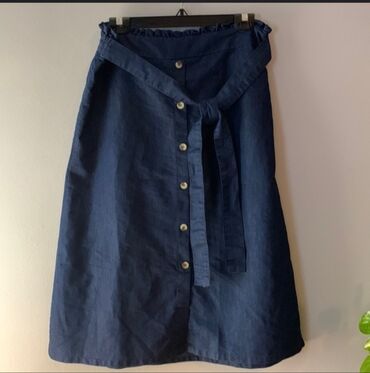 tiffany suknje: S (EU 36), Midi, color - Blue