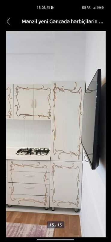 Uzunmüddətli kirayə mənzillər: Mənzil 3 otaqlıdır Gəncə şəhərində Hərbiçilərin binasında yerləşir -da lalafo.az — 9 Uzunmüddətli kirayə mənzillər: Mənzil 3 otaqlıdır Gəncə şəhərində Hərbiçilərin binasında yerləşir — 9